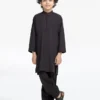 Boy's Black Kurta Shalwar-4033