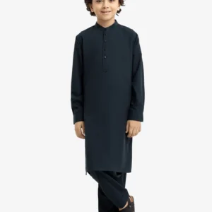 Boys Bottle Green Kurta Shalwar-3969