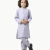 Boy's Light Purple Kurta Shalwar