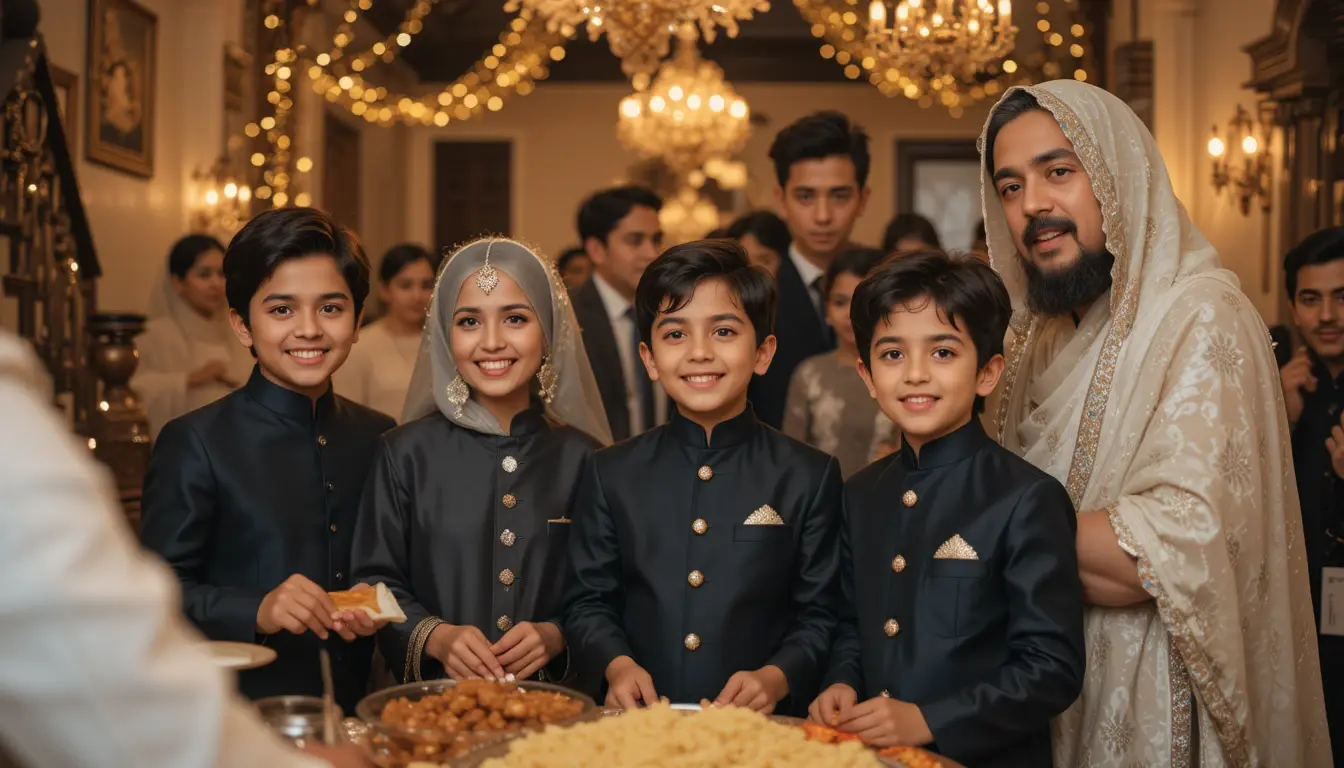 How to Style Your Kids for Family Dawats and Special Occasions - Kiddiecoutures.com